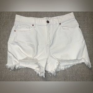 PRICE REDUCED! New with tags.  LOFT High Waist Cut-Off Shorts Size 8/29